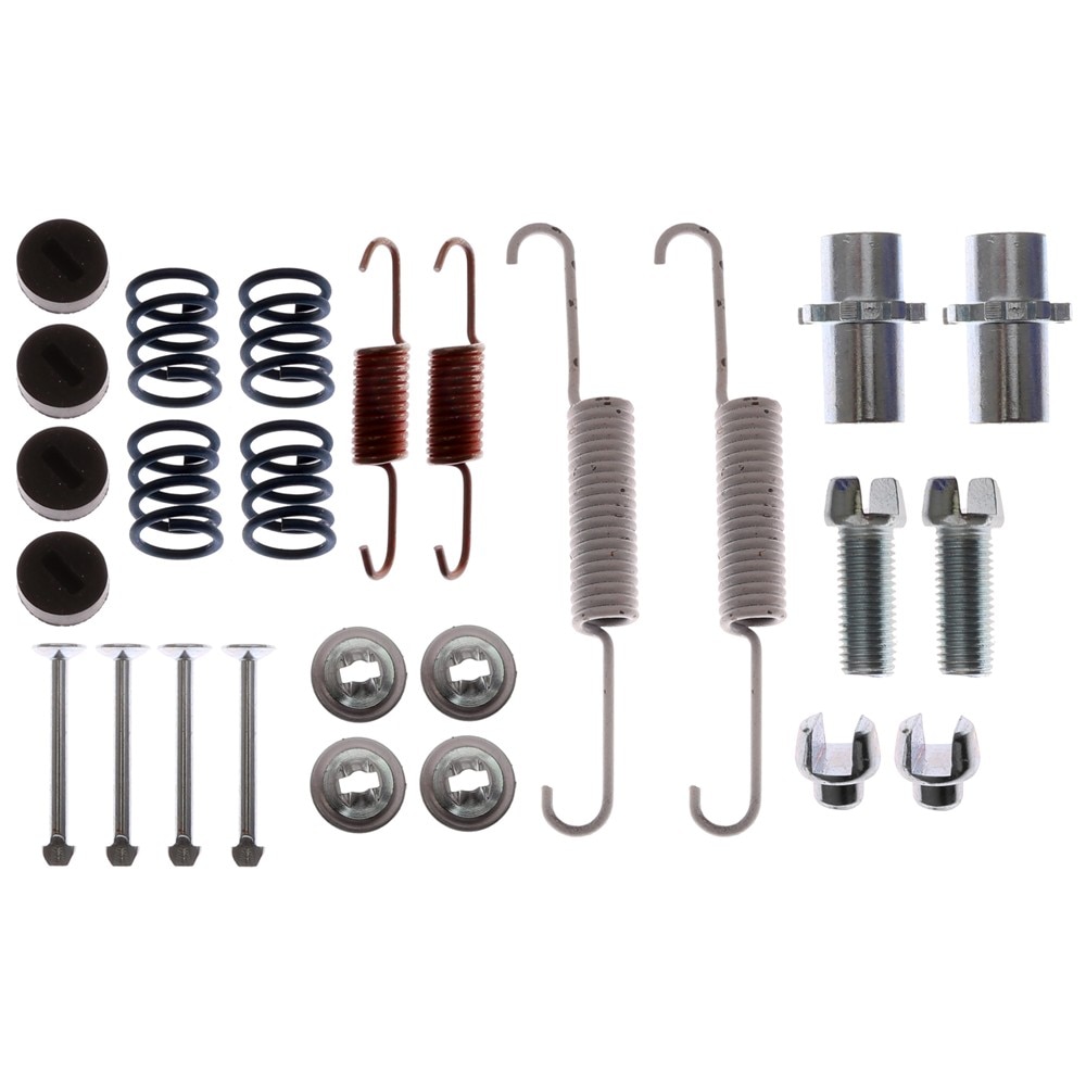 ACDelco Gold Rear Parking Brake Hold Down Spring Kit with Hardware