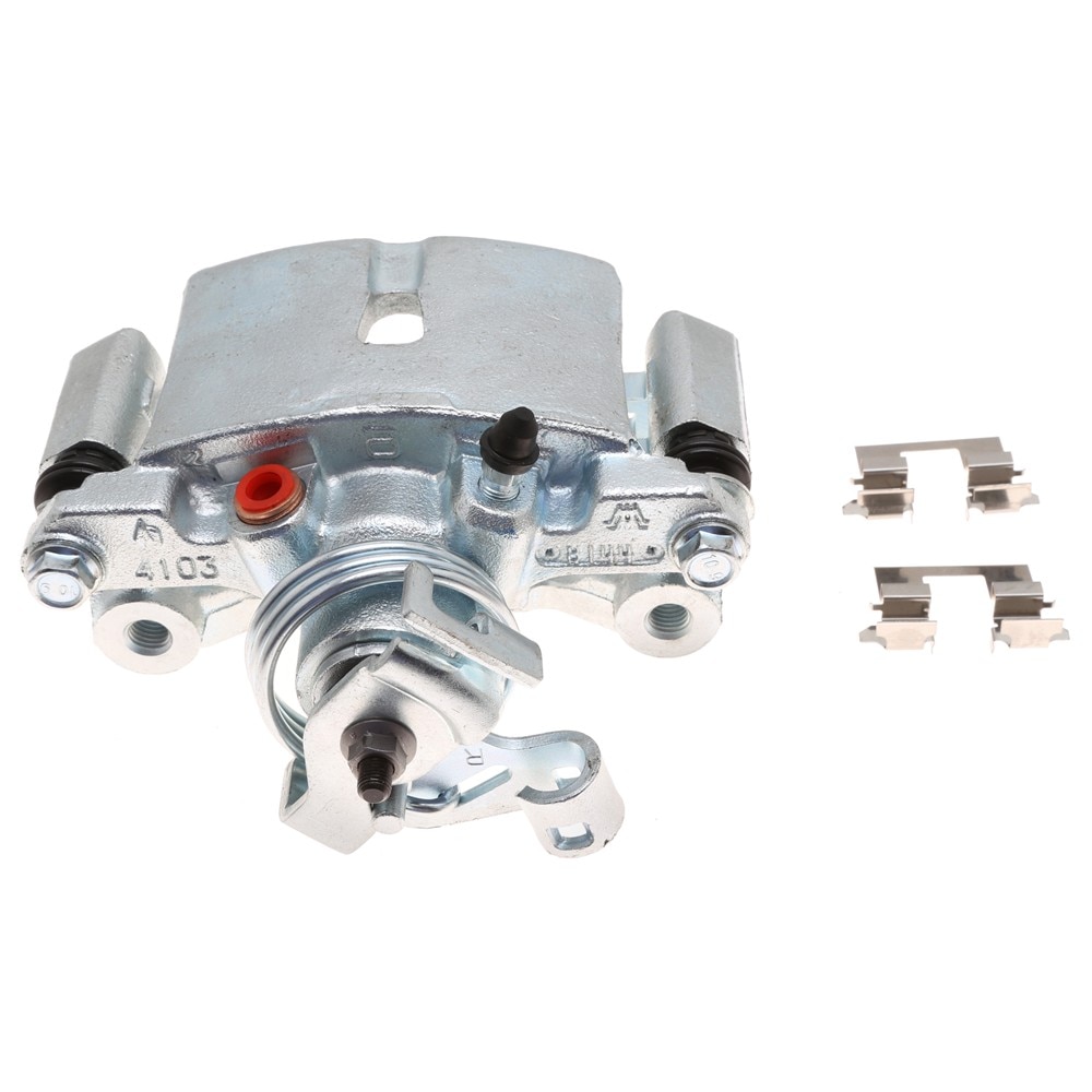 ACDelco Gold Rear Passenger Side Disc Brake Caliper Assembly (Friction Ready Coated), Remanufactured