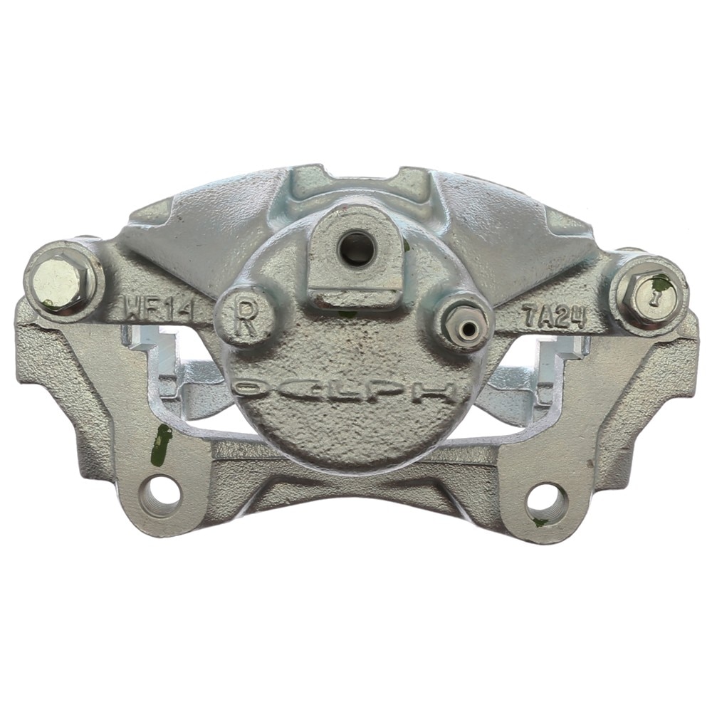 ACDelco Gold Front Passenger Side Disc Brake Caliper Assembly (Friction Ready Coated), Remanufactured