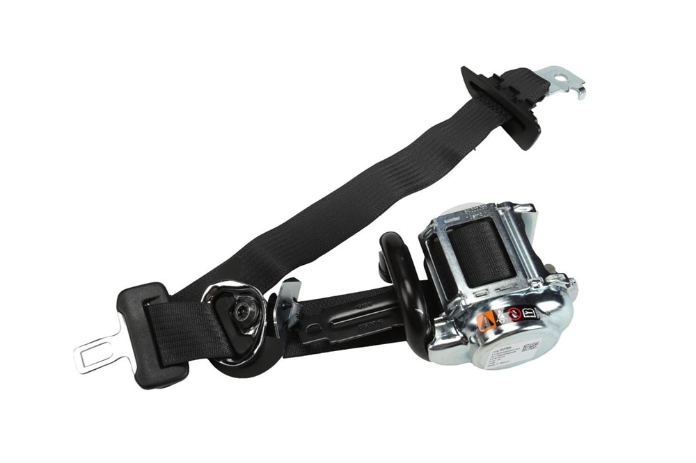 GM Genuine Parts Jet Black Passenger Seat Retractor Side Belt