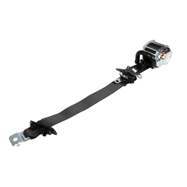 GM Genuine Parts Jet Black Passenger Seat Belt with Retractor and Pre-Tensioner