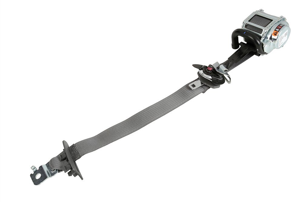 GM Genuine Parts Dark Ash Gray Driver Seat Belt with Retractor and Pre-Tensioner