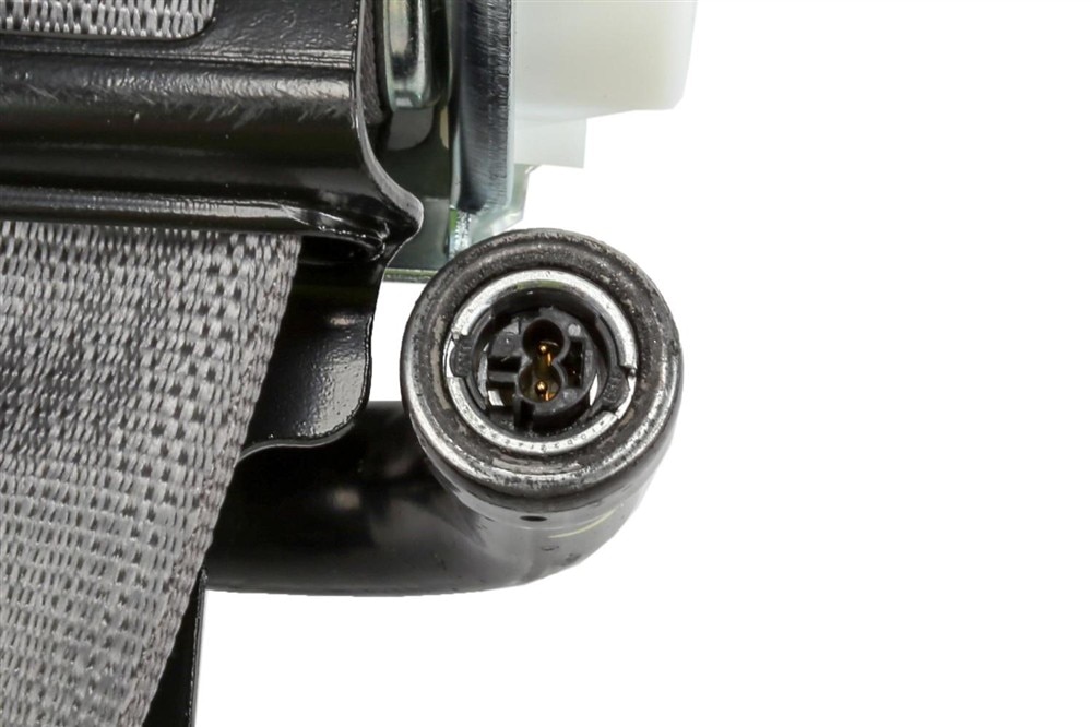 GM Genuine Parts Dark Ash Gray Driver Seat Belt with Retractor and Pre-Tensioner