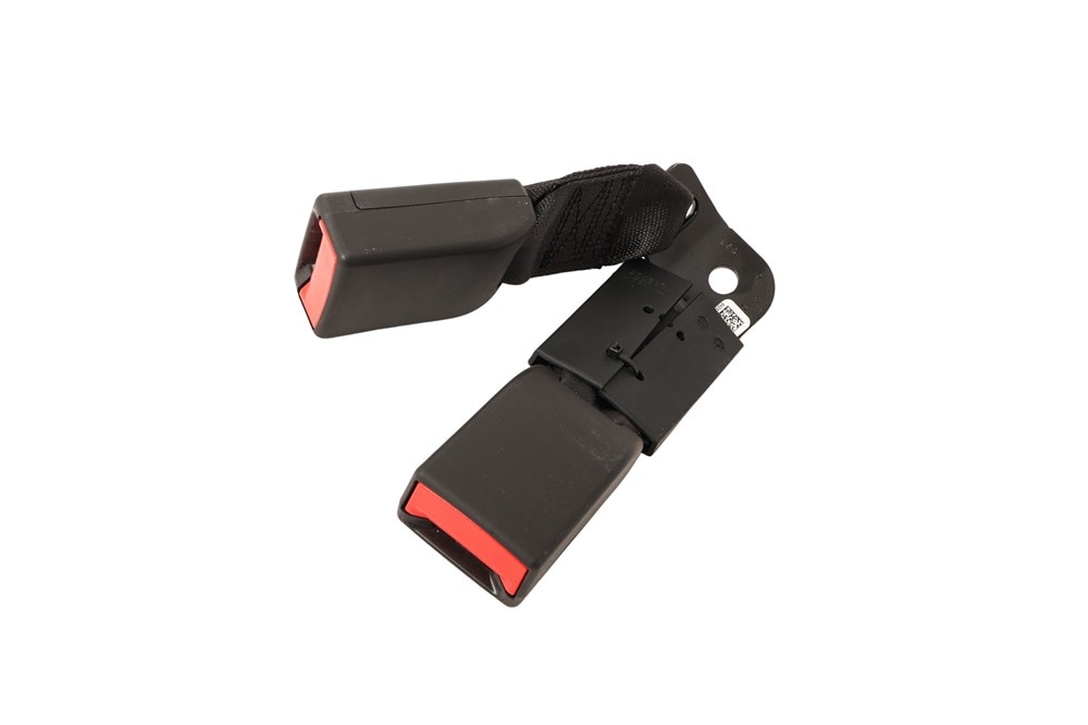 GM Genuine Parts Jet Black Rear Driver Side Seat Belt with Buckle