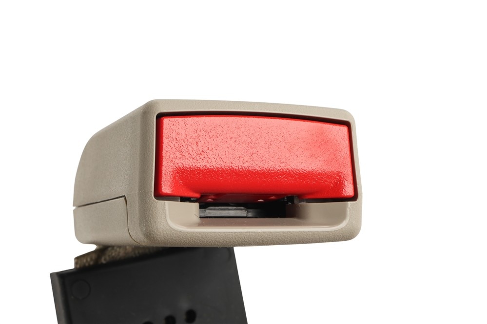 GM Genuine Parts Shale Rear Passenger Side Seat Belt with Buckle