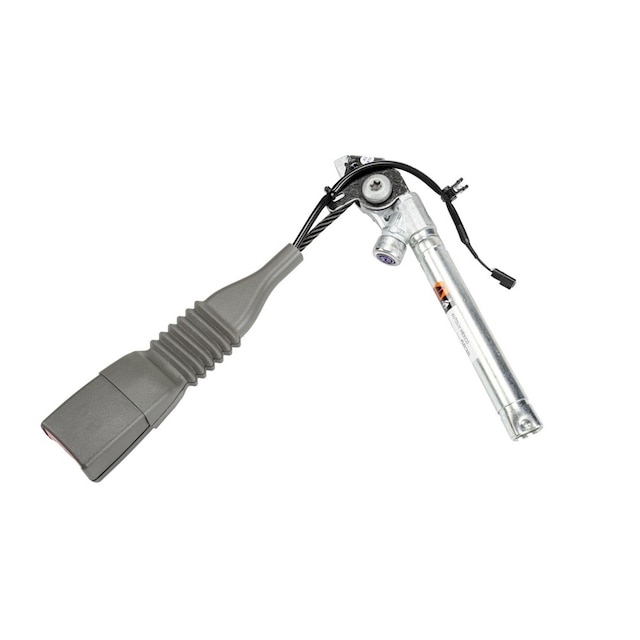 GM Genuine Parts Medium Dark Pewter Passenger Seat Belt with Buckle and Pre-Tensioner