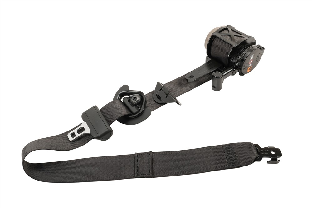 GM Genuine Parts Jet Black Driver Seat Belt with Retractor and Pre-Tensioner