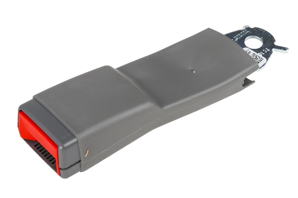GM Genuine Parts Dark Ash Gray Front Center Seat Belt with Buckle