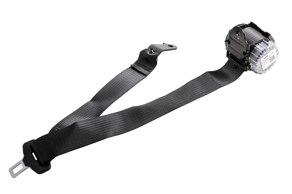 GM Genuine Parts Jet Black Rear Seat Center Retractor Side Belt