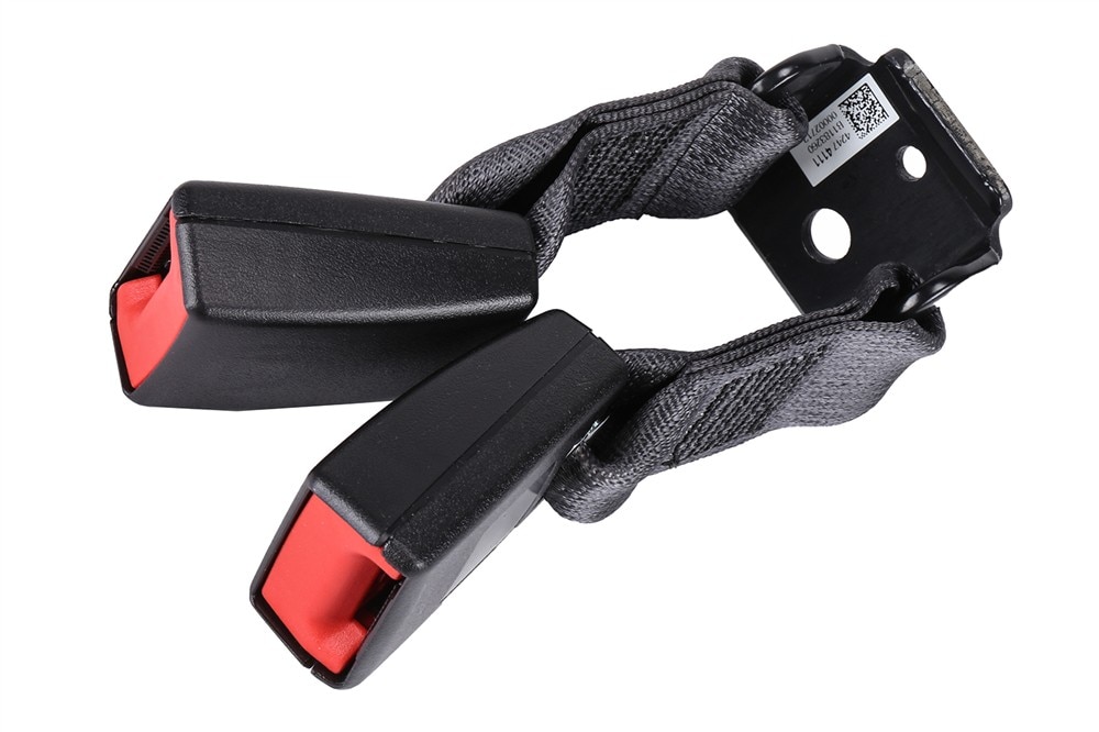 GM Genuine Parts Jet Black Rear Driver Side Seat Buckle Side Belt