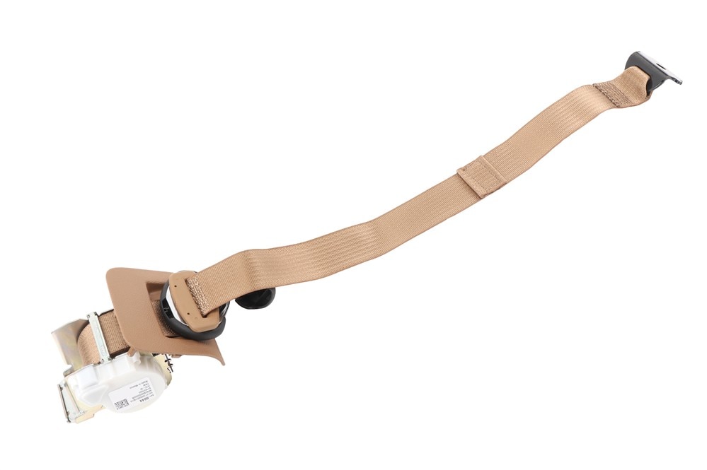 GM Genuine Parts Choccachino 3rd Row Passenger Side Seat Belt with Retractor