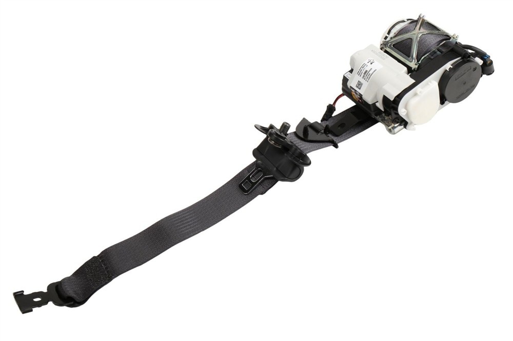 GM Genuine Parts Jet Black Passenger Seat Belt with Retractor