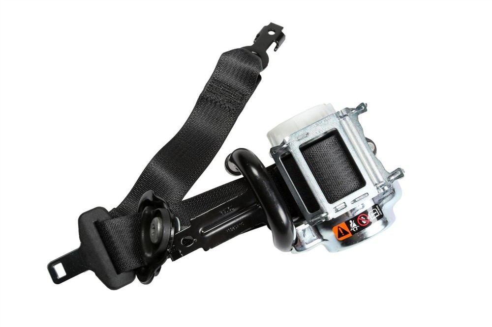 GM Genuine Parts Jet Black Driver Seat Belt with Retractor
