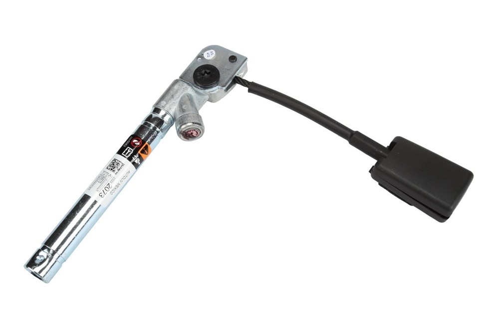 GM Genuine Parts Jet Black Passenger Seat Belt with Retractor and Pre-Tensioner (Programming Required)