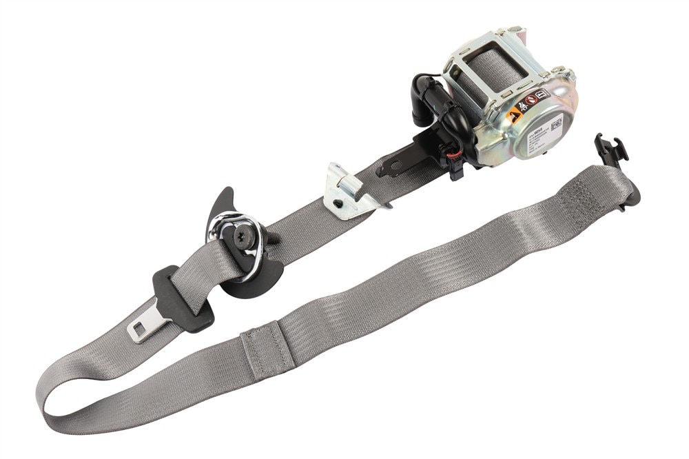 GM Genuine Parts Dark Ash Gray Passenger Seat Belt with Retractor