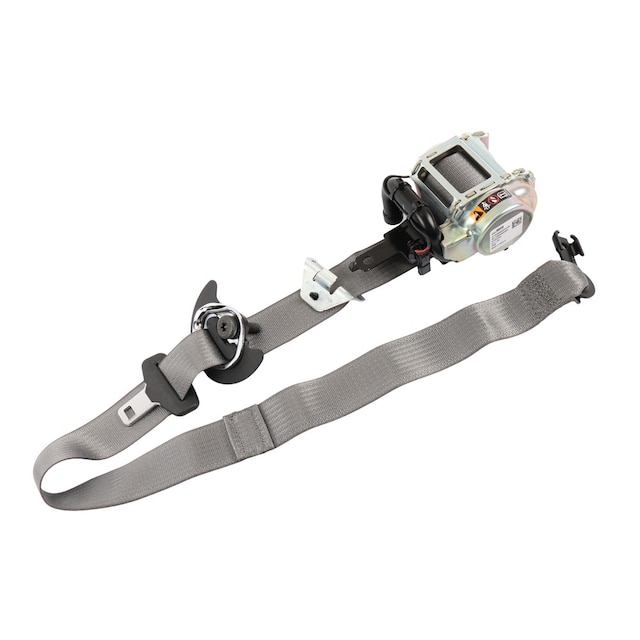 GM Genuine Parts Dark Ash Gray Passenger Seat Belt with Retractor