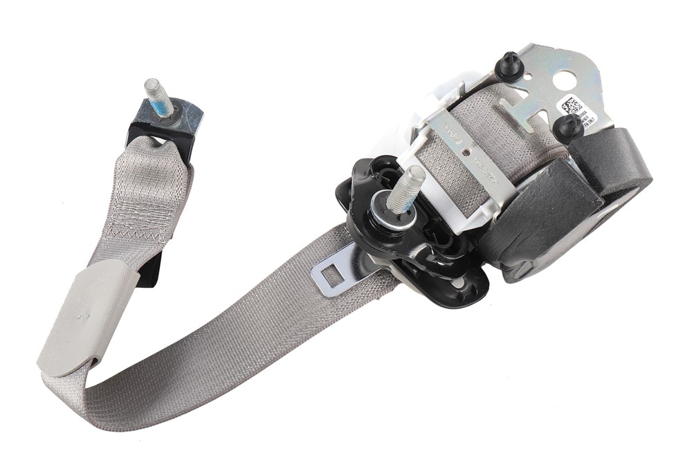 GM Genuine Parts Light Titanium Rear Passenger Side Seat Belt Retractor
