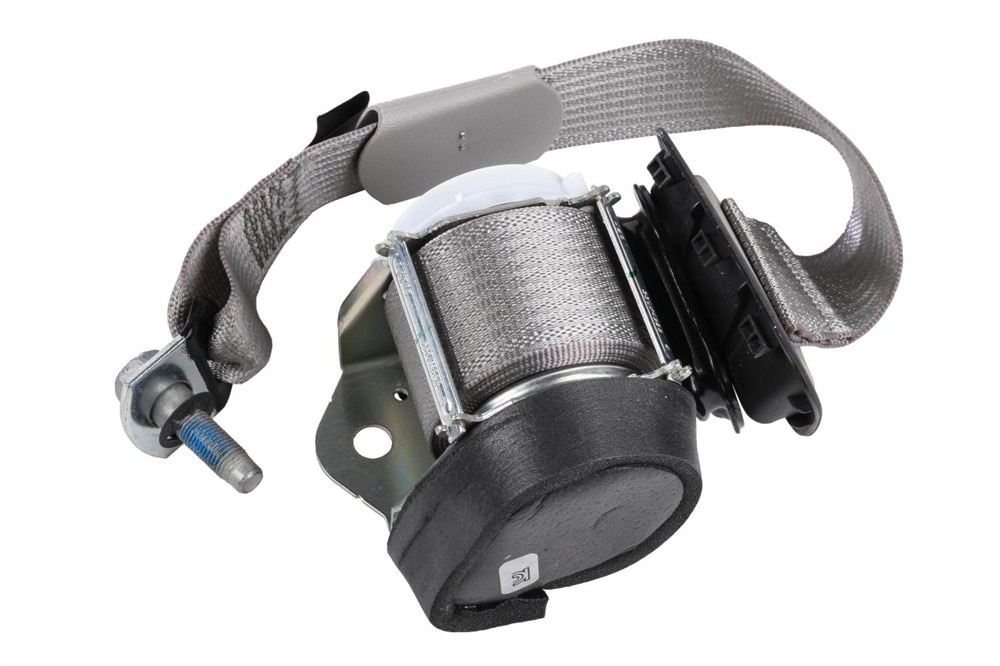 GM Genuine Parts Light Titanium Rear Driver Side Seat Belt Retractor