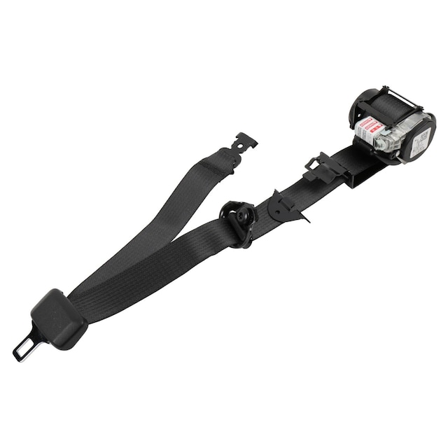GM Genuine Parts Black Retractor Side Passenger Seat Belt Kit with Pre-Tensioner