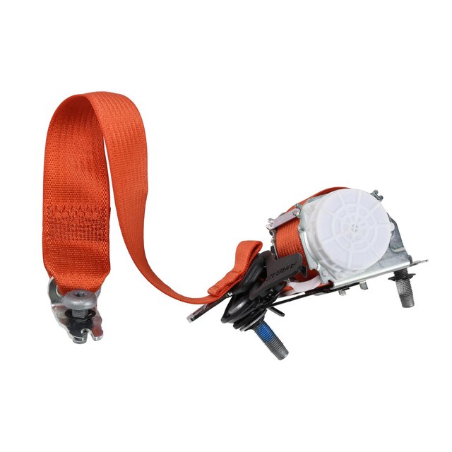 GM Genuine Parts Black Rear Passenger Side Seat Belt with Retractor