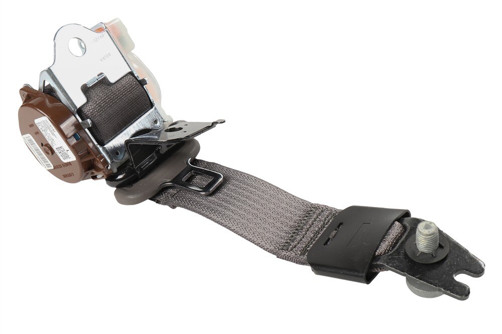 GM Genuine Parts Dark Atmosphere Rear Driver Side Seat Retractor Side Belt