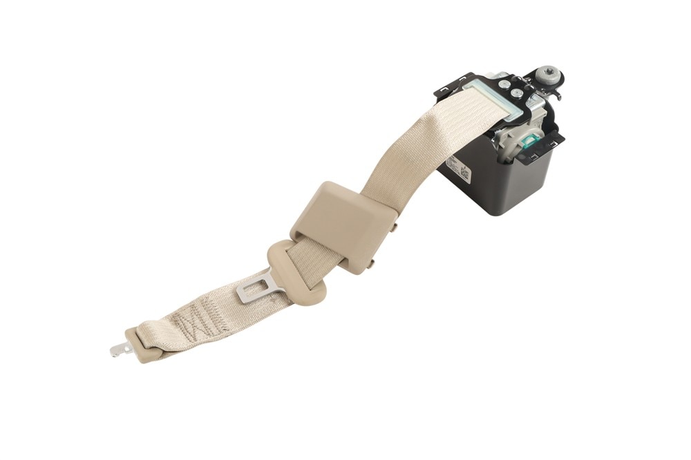 GM Genuine Parts Shale Rear Seat Center Retractor Side Belt