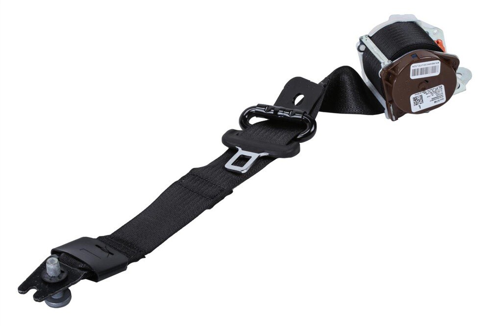 GM Genuine Parts Jet Black Rear Driver Side Seat Retractor Side Belt