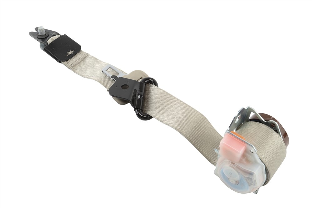 GM Genuine Parts Shale Rear Passenger Side Seat Retractor Side Belt