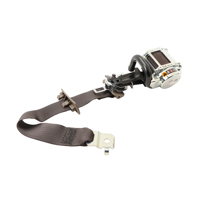 GM Genuine Parts Cocoa Passenger Seat Belt with Retractor and Pre-Tensioner