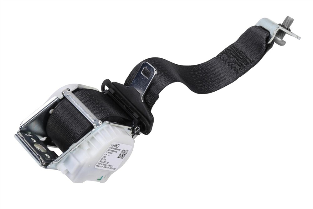 GM Genuine Parts Black Rear Driver Side Seat Belt with Retractor