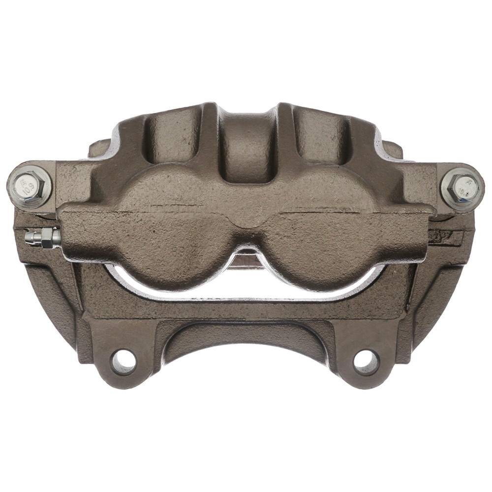 ACDelco Gold Front Driver Side Disc Brake Caliper Assembly with Semi-Metallic Pads (Loaded Police), Remanufactured