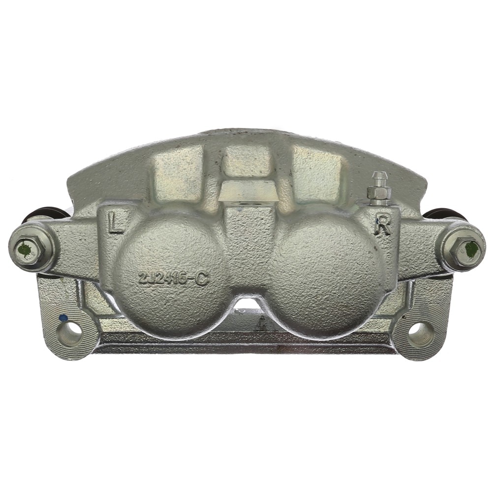 ACDelco Gold Front Passenger Side Disc Brake Caliper Assembly (Friction Ready Coated), Remanufactured