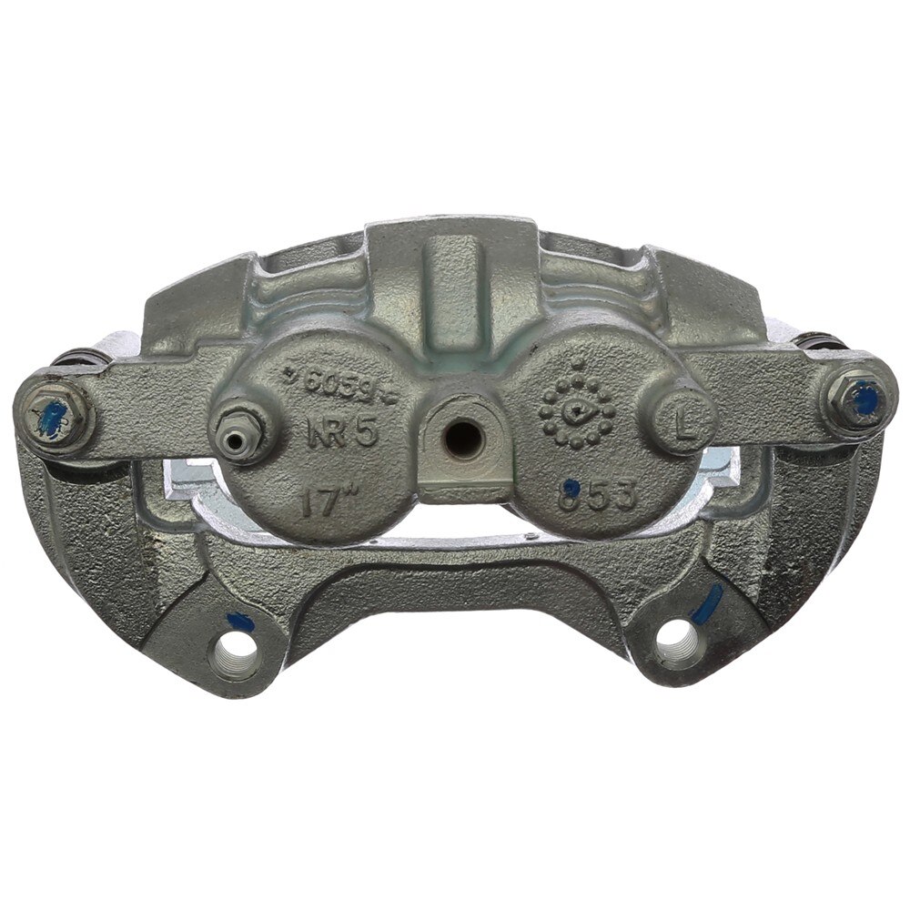ACDelco Gold Front Driver Side Disc Brake Caliper Assembly (Friction Ready Coated), Remanufactured