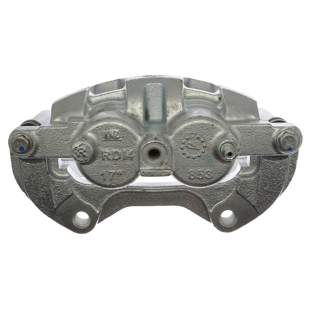 ACDelco Gold Front Passenger Side Disc Brake Caliper Assembly (Friction Ready Coated), Remanufactured