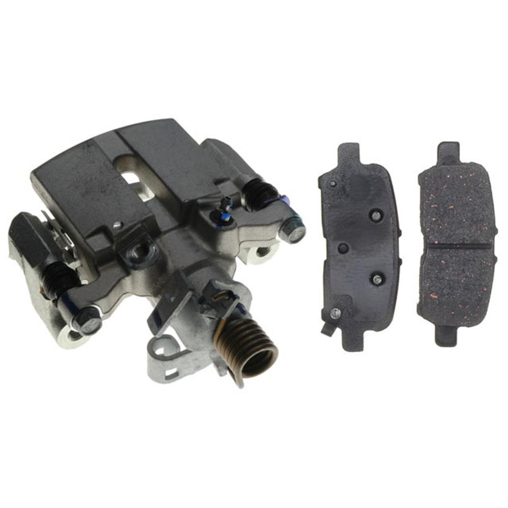 ACDelco Professional Rear Passenger Side Disc Brake Caliper Assembly (Friction Ready)