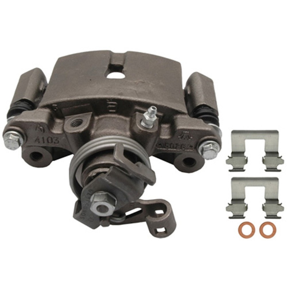 ACDelco Gold Rear Passenger Side Disc Brake Caliper Assembly (Friction Ready)