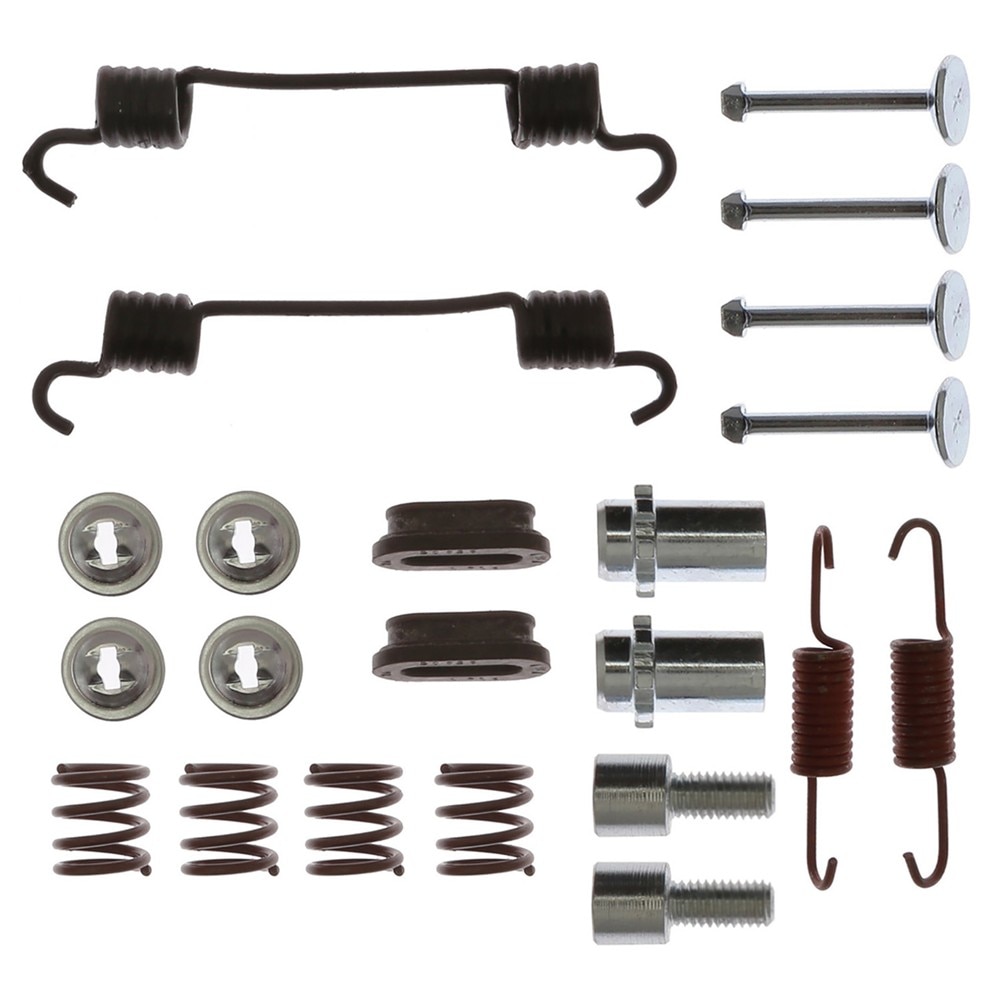 ACDelco Gold Rear Parking Brake Hold Down Spring Kit with Hardware