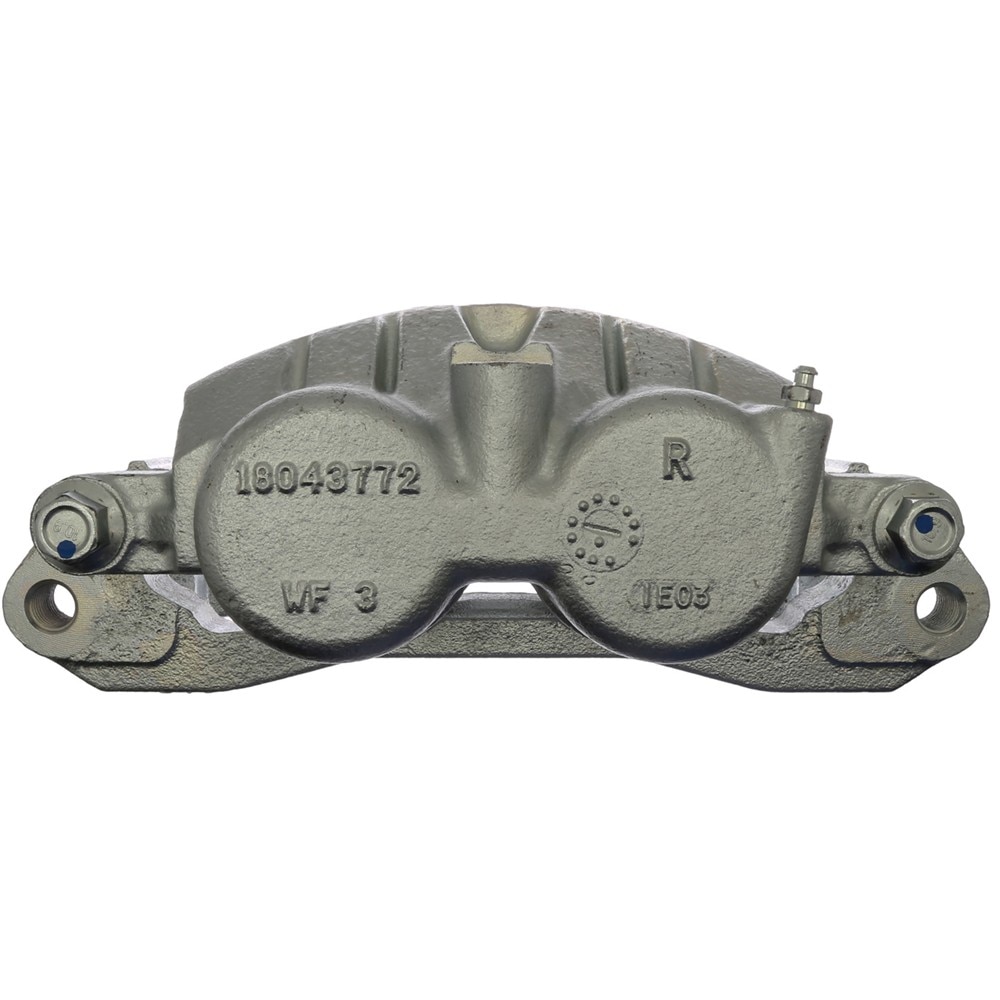 ACDelco Gold Rear Passenger Side Disc Brake Caliper Assembly (Friction Ready Coated), Remanufactured