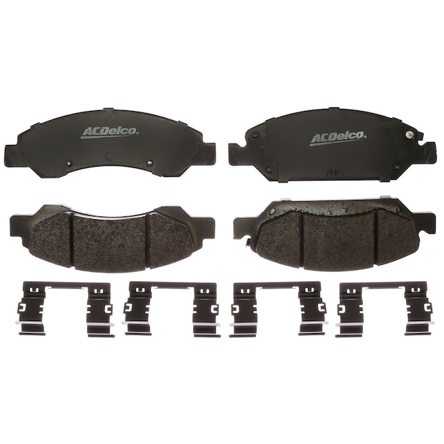 ACDelco Gold Enhanced Performance Semi-Metallic Front Disc Brake Pad Set (Police)