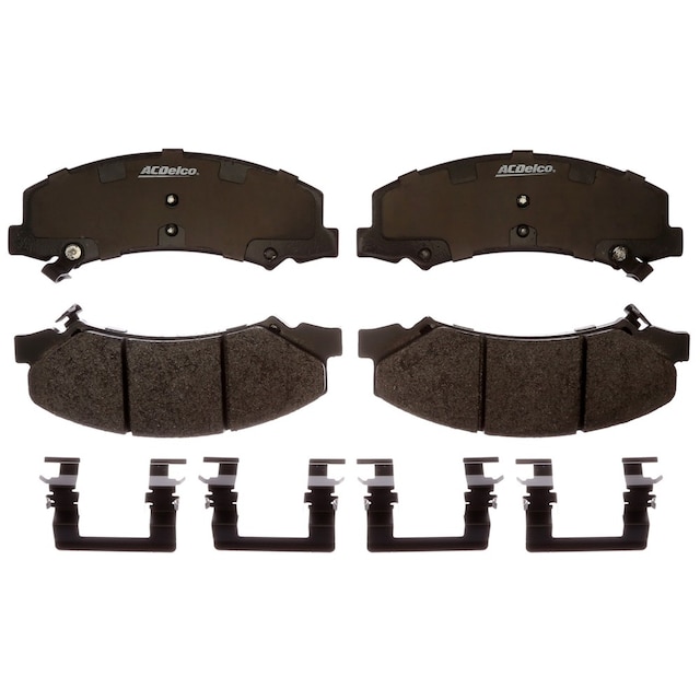 ACDelco Gold Enhanced Performance Semi-Metallic Front Disc Brake Pad Set (Police)