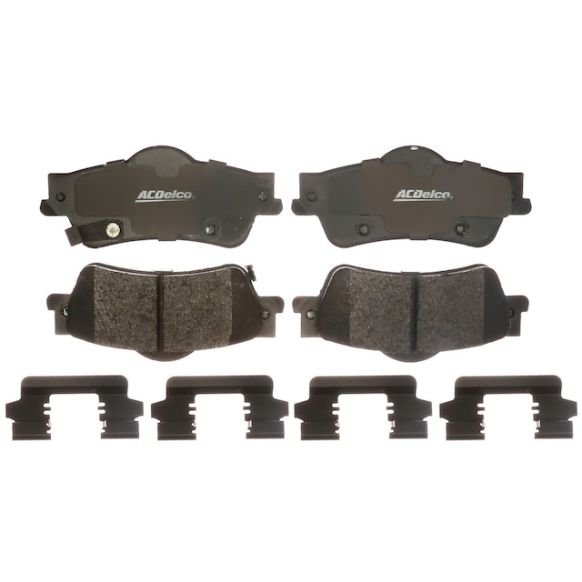 ACDelco Gold Enhanced Performance Semi-Metallic Rear Disc Brake Pad Set (Police)