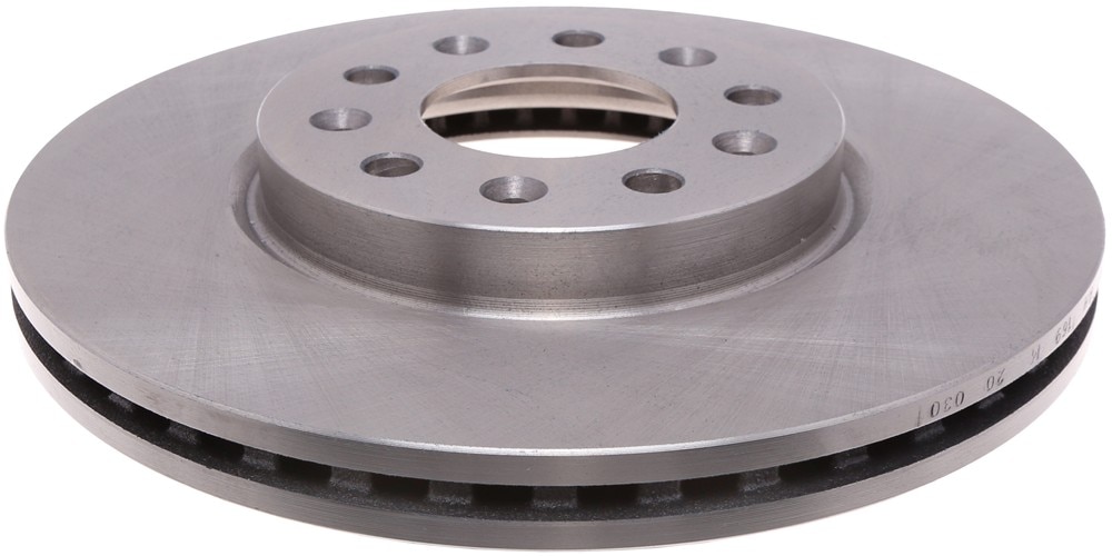 ACDelco Silver Non-Coated Front Disc Brake Rotor