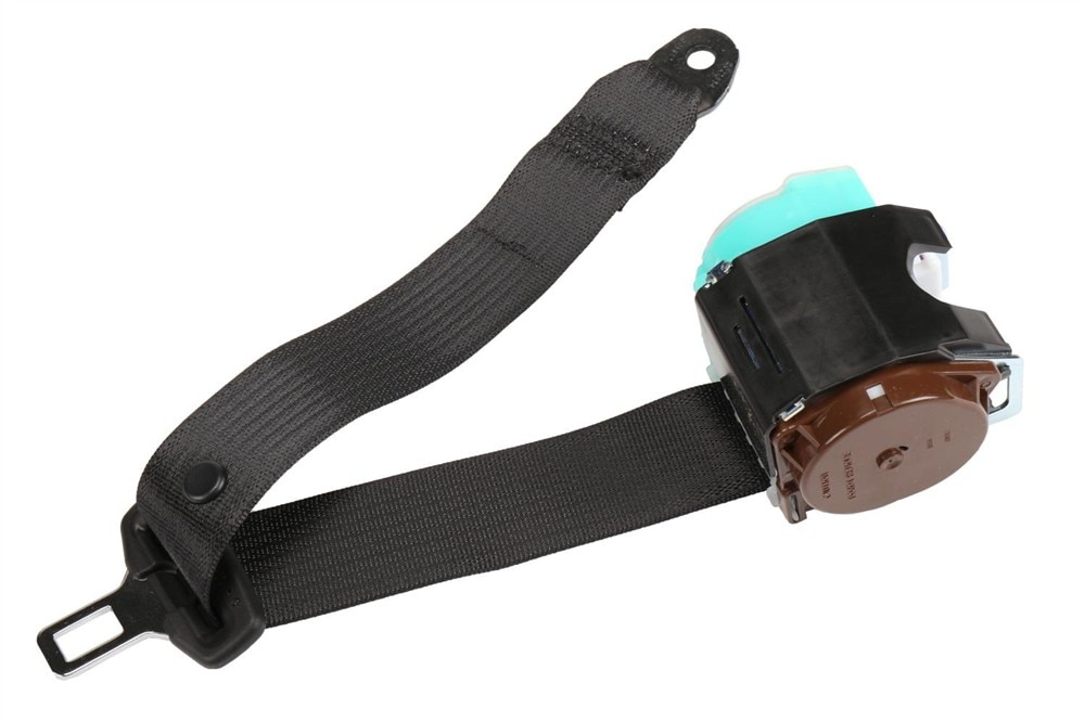 GM Genuine Parts Black Rear Center Seat Belt with Retractor
