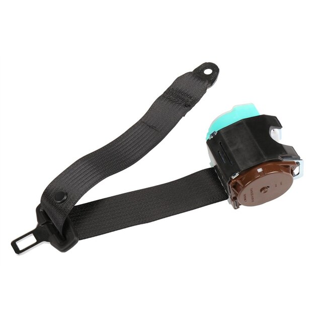 GM Genuine Parts Black Rear Center Seat Belt with Retractor