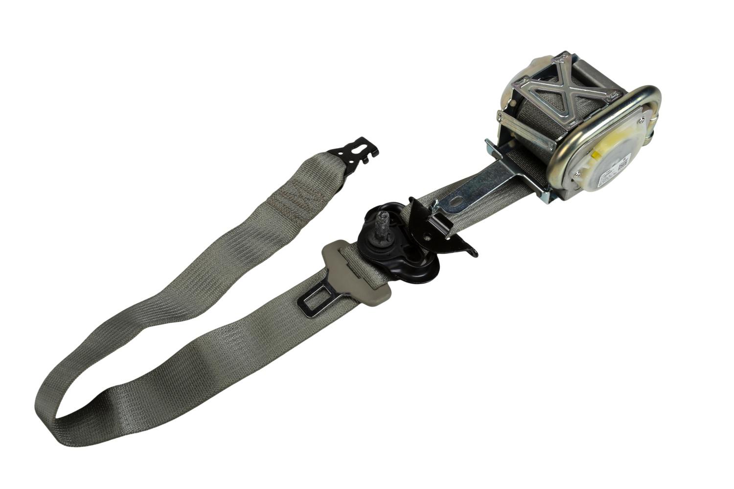 GM Genuine Parts Titanium/Platinum Passenger Seat Belt with Retractor and Pre-Tensioner