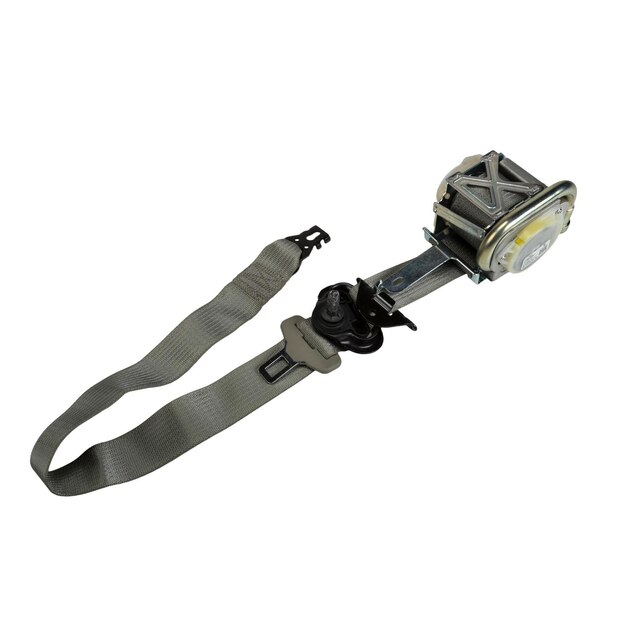 GM Genuine Parts Titanium/Platinum Passenger Seat Belt with Retractor and Pre-Tensioner