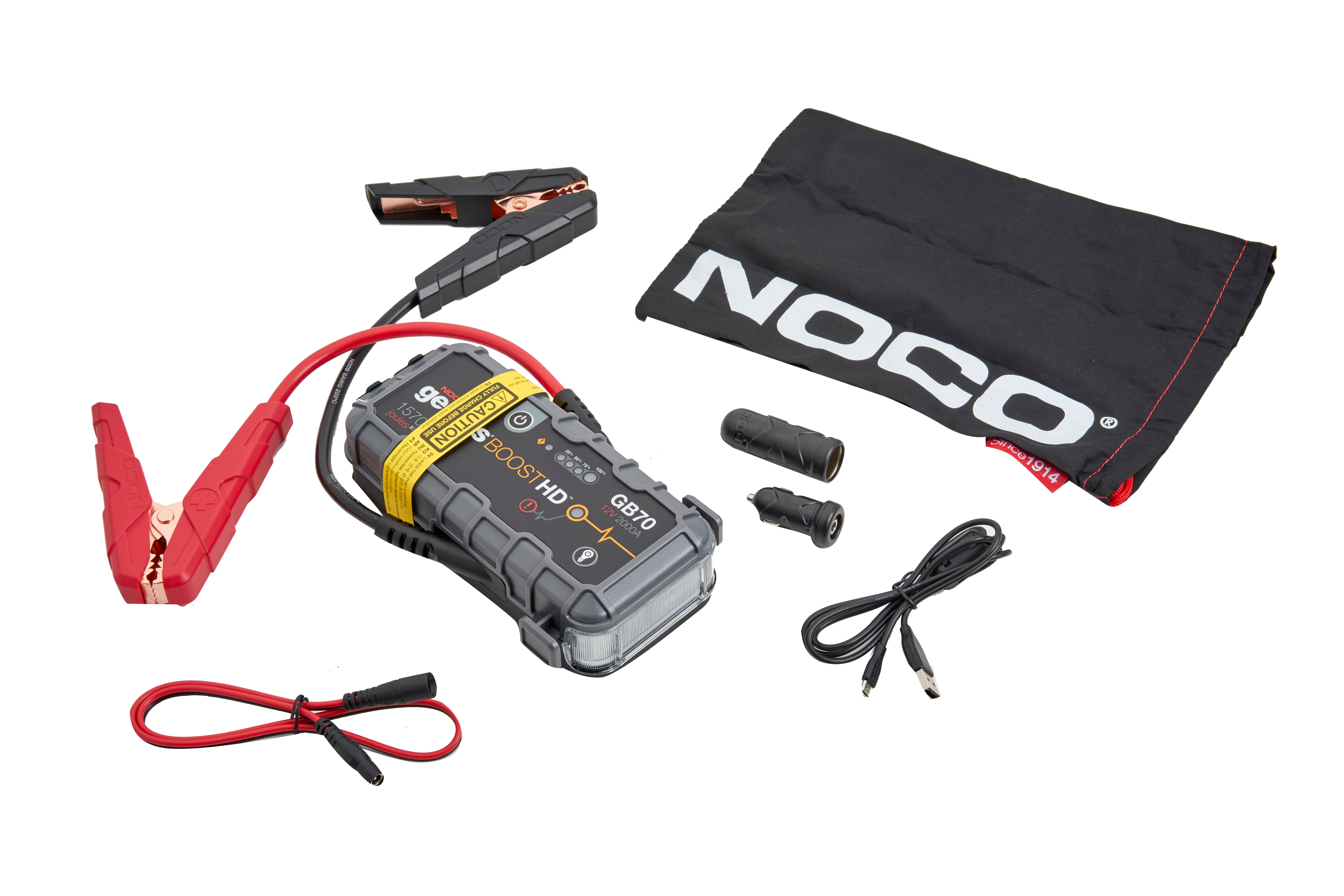 Cadillac GB70 Boost HD 2,000-Amp Battery Jump Starter by NOCO