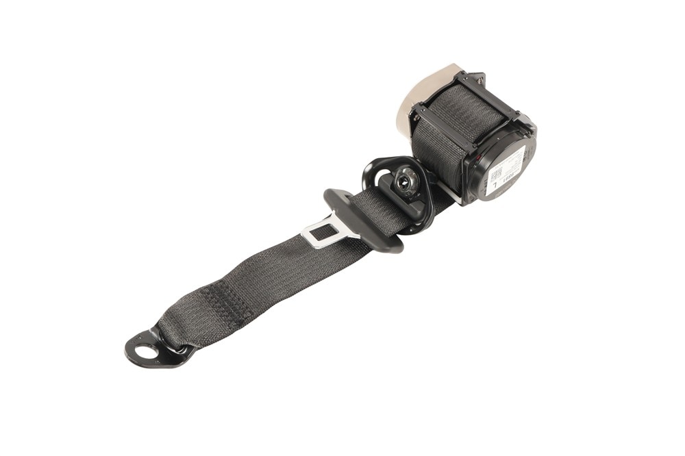 GM Genuine Parts Black Rear Seat Belt Kit Retractor Side