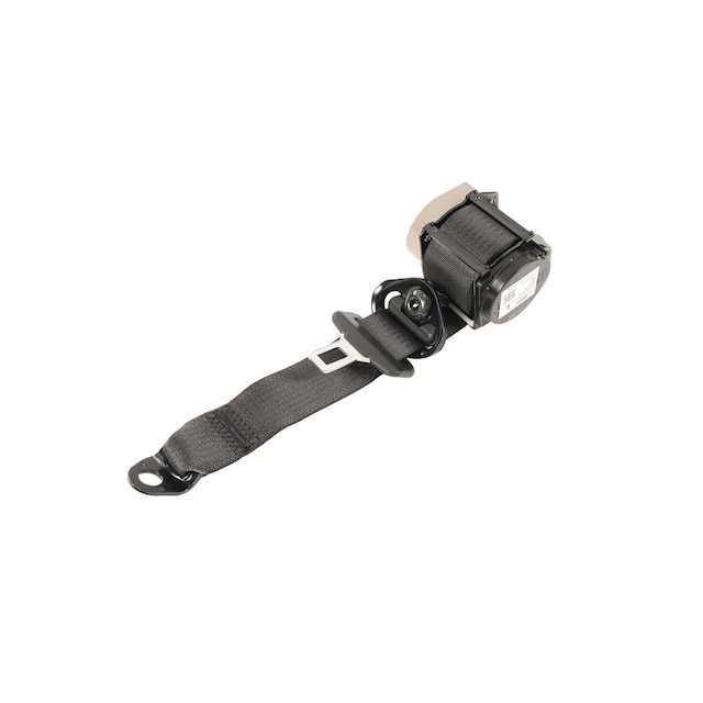GM Genuine Parts Black Rear Seat Belt Kit Retractor Side