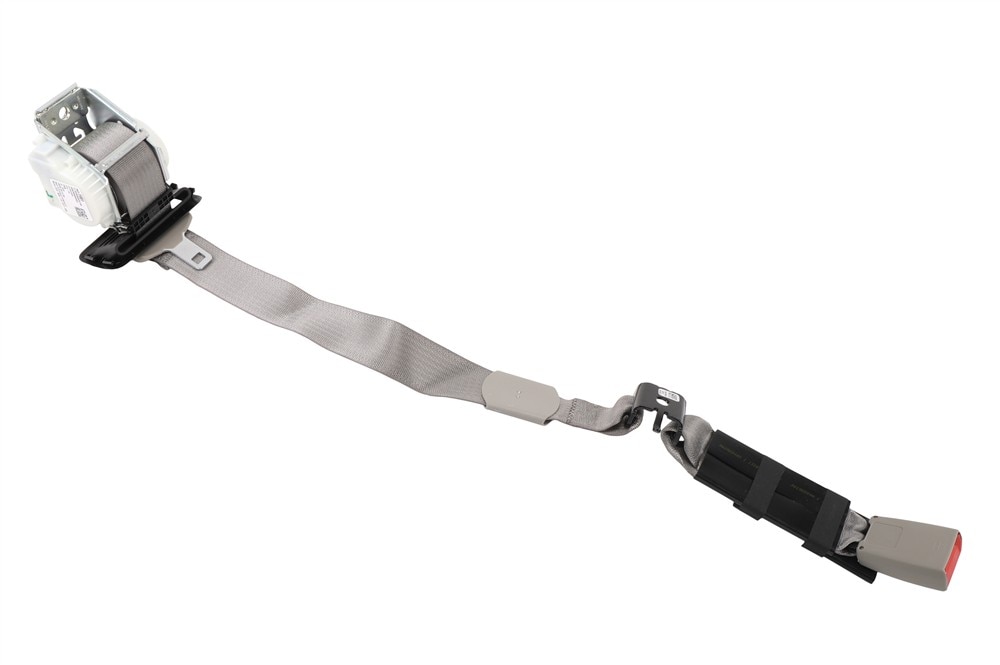 GM Genuine Parts Titanium Retractor Side Center Rear Seat Belt Kit